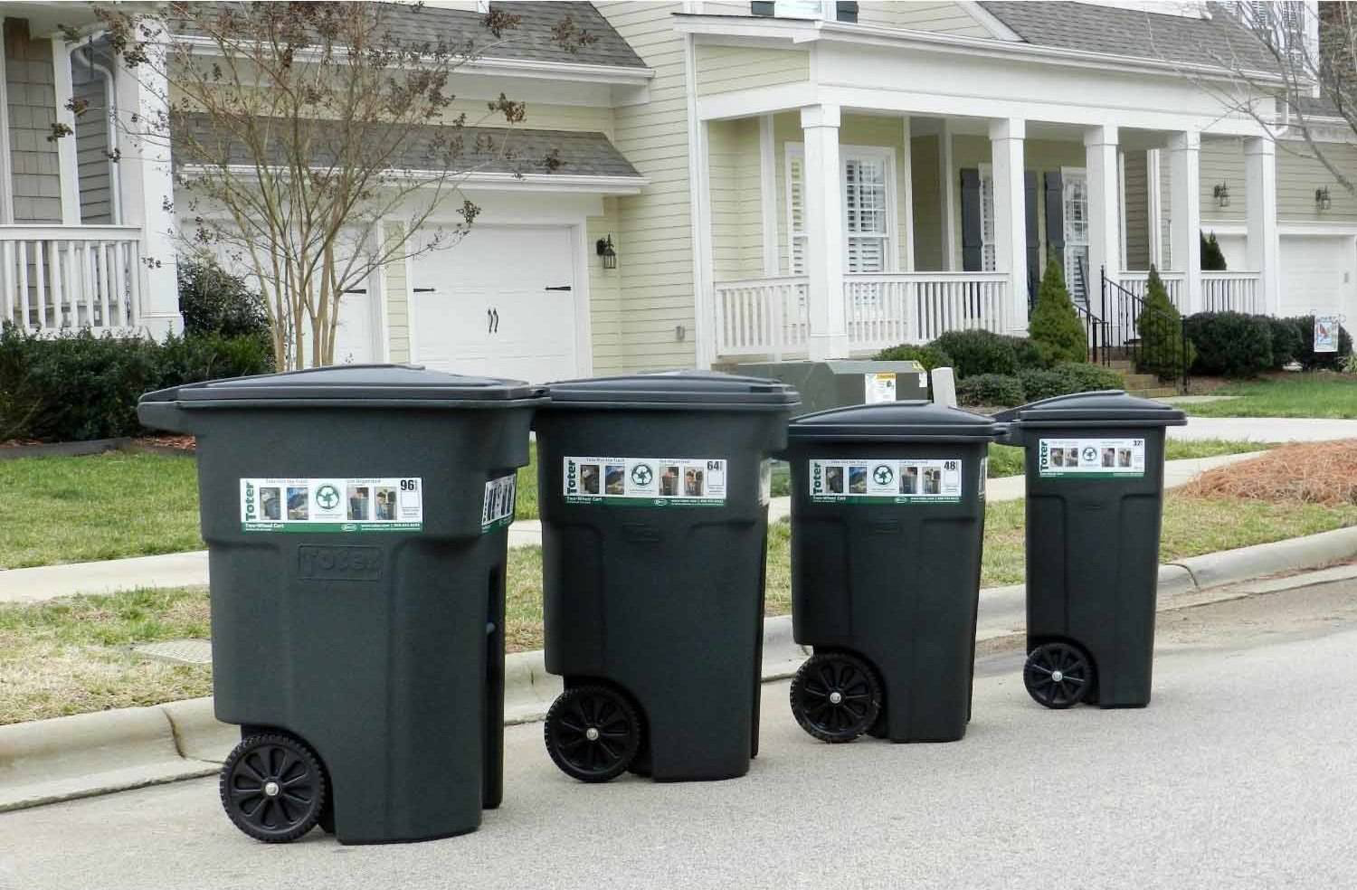 Residential Curbside Pickup Green Leaf Disposal Recycling